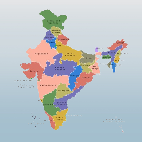 The Largest states Of India in Terms of Area